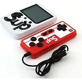 Bilger Sup 400 Oyunlu 3" Mini Atari Retro Game Nostalji Oyunlar, Beyaz, bilger495
