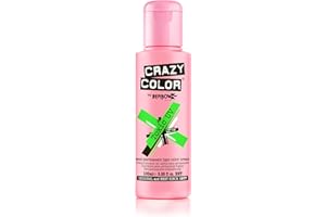 CRAZY COLOR Crazy Go Neon Color Toxic UV no 79, 100ml - crema colorante verde neon