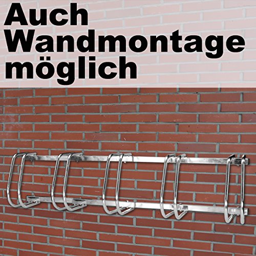 Fahrradständer für 2, 3, 4 oder 5 Fahrräder aus Stahl - 2