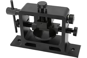 ARAMOX Attrezzo per Mirino, Attrezzo per Mirino in Lega di Alluminio Anodizzato Universale Strumento di Regolazione per Tacca di Mira Generale per Auto(Nero)