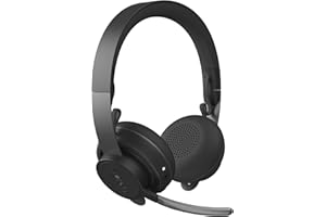 Logitech Business Zone bezprzewodowy zestaw słuchawkowy Bluetooth Teams - grafitowy 981-000854