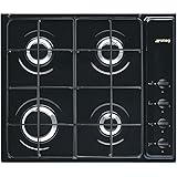 SMEG S64SN, Piano cottura a gas SELEZIONE, Black