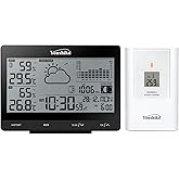 Youshiko Wireless Weather Station, (Official 2025 UK Version/Premium Quality/Clear Display) with Radio Controlled Clock Indoo