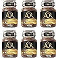 L'OR Classique Instant Coffee 100g (Pack of 6 Jars, Total of 600g)