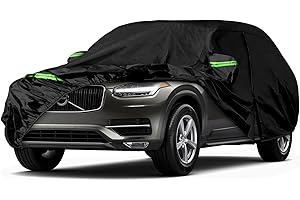 JUDANNA Funda Coche Reemplazo para 2002-2023 Volvo XC90, Funda para Coche Exterior Cubre Coches Impermeable Transpirabl Coberturas Completas protección de Nieve, Lluvia, Polvo