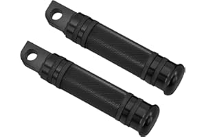 HDBUBALUS Repose-pieds de moto à bande étroite moletée pour Harley Street Glide