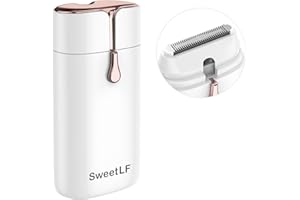 SweetLF Afeitadora eléctrica para mujeres,Afeitadora femenina,Portátil Maquina Depilar y Inalámbrica