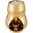 Odishabazaar Brass Aroma Incense Burner Camphor Lamp Aroma Lamp Oil Burner Oil Diffuser