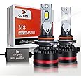 CONPEX 9005 LED Headlight Bulbs Conversion Kit 12,000 LM Extremely Brigh 6000K Xenon White 2 Years Warranty for High Beam Low Beam(360° Light)