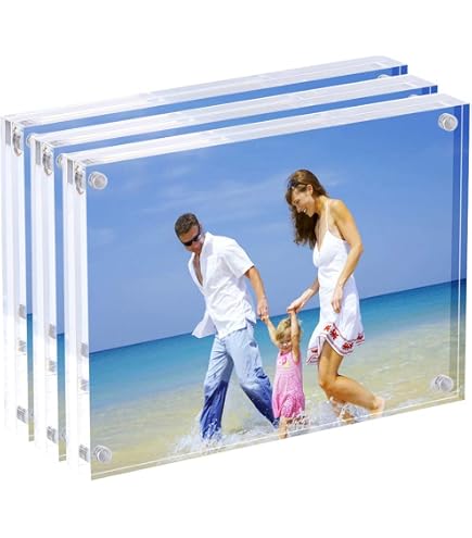 CountryArtHouse Ricambio In Acrilico Per Cornici 8x10 Pollici (20x25 Cm) - Pannello Protettivo Resistente Ai Raggi UV, Infrangibile