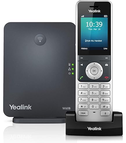 Téléphone IP Sans Fil Yealink W52P + Combiné W52H - Occasion Fonctionnel