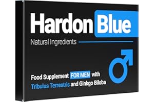 HARDON BLUE - 10 Tablets, Performance Supplements for Men, Extra Strong, Last Longer, Energy and Stamina Support, 100% Herbal, Ginseng, Maca