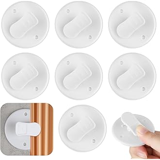 4 Stück Duschvorhang Clips Selbstklebend – Spritzschutz, Winddicht, Weiß, Für Bad, Küche & Wohnwagen