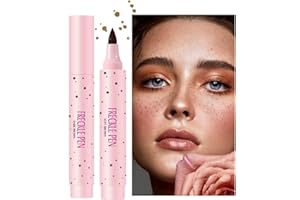 KARLOR Pisak do piegów, wodoodporny, jasnobrązowy, cienki, piegi, do tatuażu, brązowawe plamy