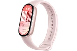 AUTO LABEL. FIRST CLASS DRIVER ACCESSORIES Xiaomi Smart Band 10 Rosa | Pulsera Inteligente con Pantalla AMOLED 1,72" HD | Smartwatch Deportivo con 150+ Modos, Control del Sueño y Ritmo Cardíaco | Resistente al Agua y Batería Larga Duración