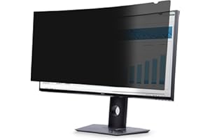 ‎STARTECH StarTech.com Monitor Blickschutzfolie für Dell P3424WE Curved 21:9, Bildschirm Sichtschutzfolie/Blaulichtfilter, TAA-konform