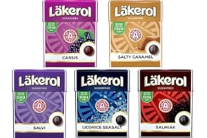 Läkerol I Lakritz-Pastillen 5er-Probierset 125 g