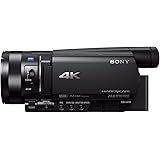 Sony FDR-AX100EB Ultra HD 4K Camcorder (29 mm Wide Angle Lens, Record Long 4K Videos in XAV S Format, Wi-Fi and NFC) - Black