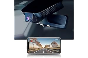 Fitcamx Dash Cam Convient pour Mercedes Benz Classe E CLA CLS GLA GLB AMG Classe A Classe B, 4K Caméra de Voiture WiFi, vidéo UHD 2160P, Capteur de Collision, G-Senseur, Vision Nocturne, Carte 64 Go