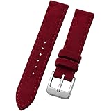 ARLANCH Premium Suede Leather Watch Strap for Men & Women, Soft Suede Replacement Watch Band, Compatible with Smart & Analog Watches: 