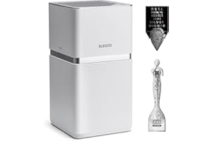 ELEGOO MarsMate Luftreiniger, Entfernt bis zu 95% TVOC, mit VOC Smart Sensor, Kompatibel mit ELEGOO Mars 4 Max, Mars 4 DLP, Saturn 3 Serie und Saturn 2 Resin 3D-Drucker, Größe von 210 * 247 * 410 mm