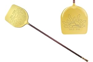 Lilly Codroipo 10254 Solemio Pala per Infornare, Alluminio, Oro, Cm 36