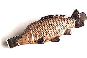 Purple Petals Jewellery Box Handmade Fimo Fun Carp Fish Inspired Mens Tie Pin/Slide - Gift Boxed