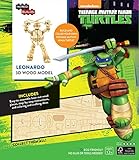  INCREDIBUILDS: TEENAGE MUTANT NINJA TURTLES: LEONARDO 3D WOOD MODEL