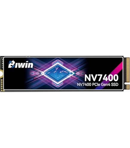 BIWIN M350 2TB SSD, PCIe 4.0 NVMe M.2 SSD, Up to 6,000MB/s