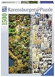 puzzle ravensburger 1500 pezzi amazon Las vistas del Central Park Ravensburger - Puzzle, diseño Ciudad Dividida, 1500 Piezas (16254)
