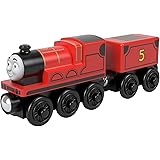 Thomas & Friends Thomas and Friends GGG62 Wood James Toy Train, Multi-Colour