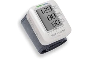 HEALTHCARE WORLD Wrist Blood Pressure Monitor - Fully Automatic
