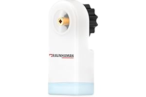 RAVN HAMAN Heizungsentlüfter mit praktischem Auffangbehälter - Entlüftungsschlüssel 5 mm Vierkant - Heizungsschlüssel für alle gängigen Heizkörper - Heizungen leicht entlüften