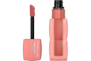 ‎MAYBELLINE Maybelline New York Superstay Teddy (Tint) Lippenstift, Für zarte, soft-matte Lippen, Extra langanhaltende Farbe, Weichgezeichnetes Finish, Komfortabel ohne Abfärben, Farbe: 10 Current Mood Superstay