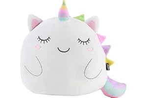 I-TOTAL ® - Cojín Decorativo para Dormitorio o Sala de Estar, cojín de Tela con Forma de Animal (Unicorn)