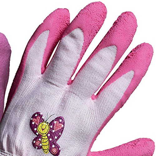 Land-Haus-Shop Kinder Arbeitshandschuhe Gartenhandschuhe Kinder Arbeits Garten Handschuhe - 3