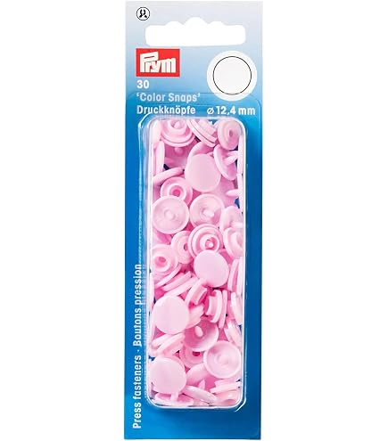Set 10 Paia Di Bottoni A Pressione Trasparenti – Chiusure Invisibili In Plastica, 5 Misure Da 15 A 25 Mm Per Abbigliamento E Fai Da Te