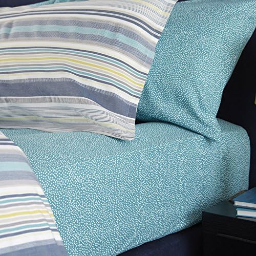 Evolve By Christy Zest Jade King Size Fitted Sheet Set