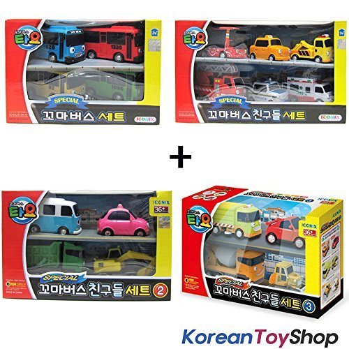 The Little Bus TAYO & Friends Special 18 pcs Mini Cars Full Set Toy NEW by Tayo