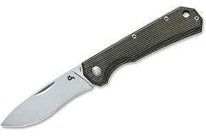 BlackFox Unisex – Erwachsene Ciol Micarta Green Taschenmesser, Grün, 16 cm