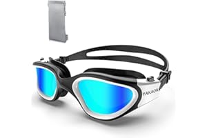 YAKAON G1 Swimming Goggles, Polarized/Non-Polarized Swim Goggles Anti-Fog for Men Women Adult