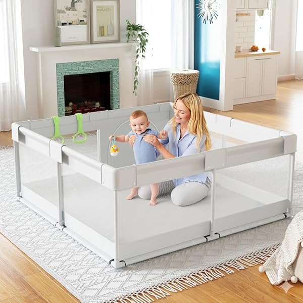 Tinéo - Kruipmat, motoriekmat, babymat, multifunctioneel, 3-in-1, 120 x