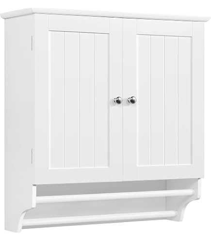 RRX Badkamer wandkasten met handdoekbar, opbergkast, boven de