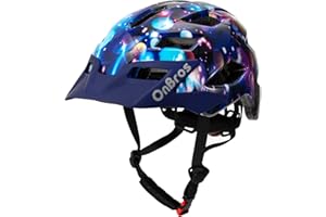 Kids Bike Helmet, OnBros Kid Helmets For Ages 5-8-11-14 Years Boys and Girls, Bicycle Helmets Kids With Visor Adjustable, Bicycle Scooter Skating Cycle Helmet
