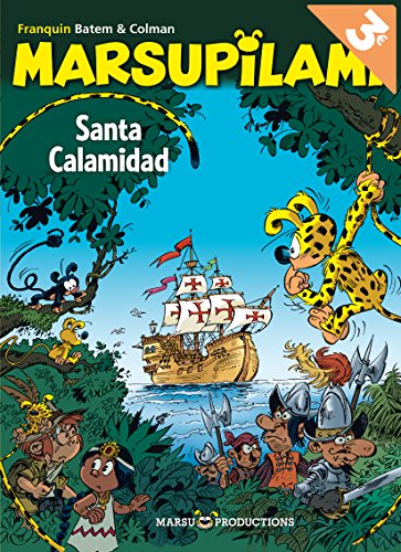couverture de : Marsupilami / Santa Calamidad