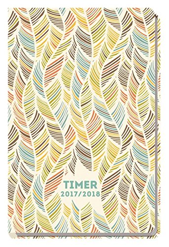 Schülerkalender FEATHER 2017/18 - Schulplaner 17/18 - 1 Woche auf 2 Seiten, A5