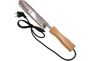 HunterBee Couteau à miel en acier inoxydable - Thermostat électrique - Couteau de découverte pour apiculteur