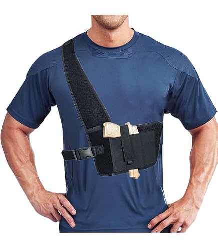 Clip Ceinture Cache Pour Glock - Étui Dissimulé Noir