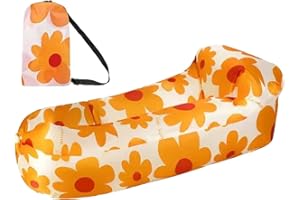 Aznever Aufblasbare Couch für Camping | Luftsofa-Stuhl, aufblasbarer Luft-Liegestuhl,wasserdichte aufblasbare Luftliege für den Bootspark-Swimmingpool-