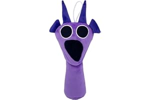 Super JAKES Sprunki Plush, Sprunki Game Plush Toys,Soft Stuffed Animal Pillow Figure Doll Christmas Birthday Gifts for Adult Kids (Purple-B)
